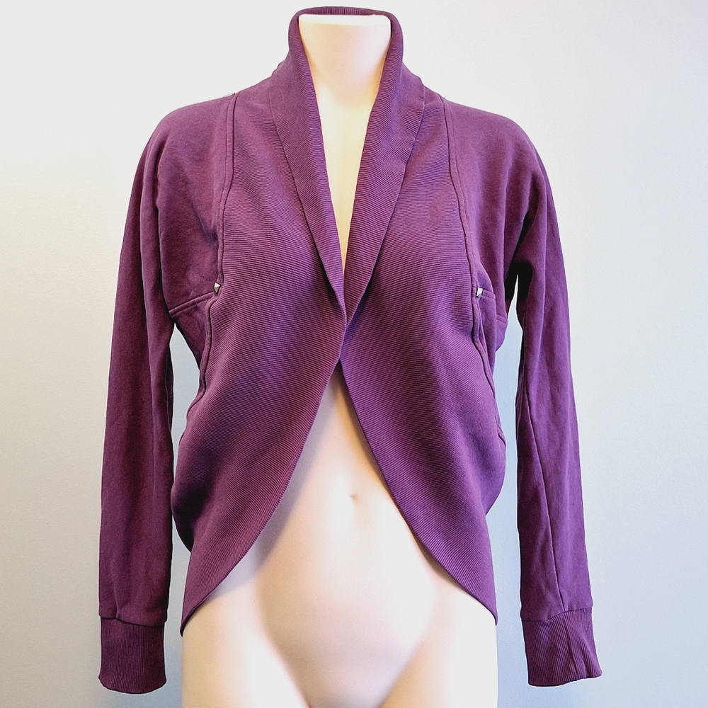 4️⃣/$2️⃣9️⃣ Seduction purple sporty cardigan